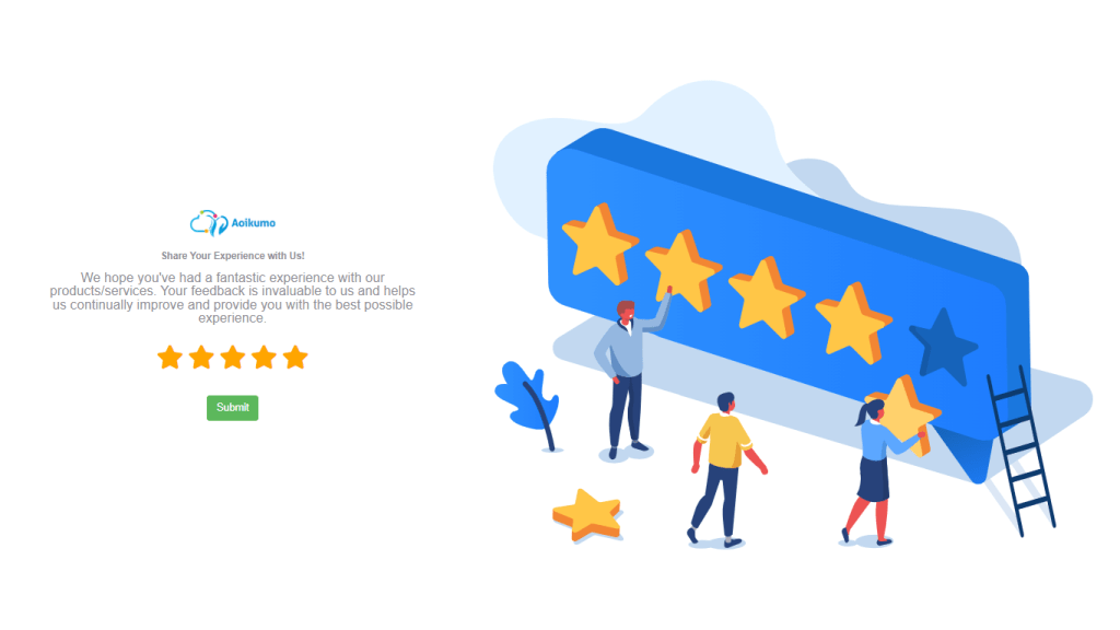 Manajemen rating Google Review adalah fitur khusus yang hanya dimiliki oleh Aoikumo™, untuk meningkatkan kesadaran merek dan reputasi bisnis Anda.